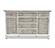 Islamorada 6-Drawer / 2-Door Dresser - Dapple Grey by Lineage Collections
