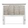 Islamorada Queen Headboard - Dapple Grey by Lineage Collections