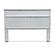 Islamorada King Headboard - Dapple Grey by Lineage Collections