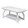 Surfside Coffee Table - Weathered White by Lineage Collections