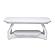 Surfside Coffee Table - Weathered White by Lineage Collections