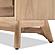 Laguna 3-Door Credenza - Brown & White by Lineage Collections