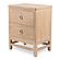 Monterey 2 Drawer Nightstand - Sandstone by Lineage Collections