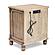 Malibu 2-Drawer Nightstand - Frappe by Sea Winds