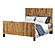 Maui King Bed - Natural by Lineage Collections