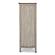 Ocean Isles 5 Drawer Woven Chest - Ocean Blue and Aged Ivory by Lineage Collections