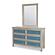 Ocean Isles Mirror - Aged Ivory by Lineage Collections