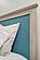 Ocean Isles Queen Woven Headboard - Ocean Blue and Aged Ivory by Lineage Collections