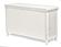 Santa Cruz 6 Drawer Dresser w/Glass Top - White by Sea Winds