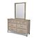 Cape May Mirror - Glazed Driftwood by Lineage Collections