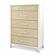 Miramar 6 Drawer Woven Chest - Sand and Stark White by Lineage Collections