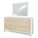 Miramar Mirror - Sand and Stark White by Lineage Collections