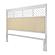 Miramar King Woven Headboard - Sand and Stark White by Lineage Collections