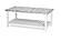 Picket Fence Coffee Table - Distressed Grey by Lineage Collections