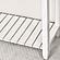 Picket Fence Console Table - Distressed Grey by Lineage Collections
