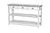 Picket Fence Entertainment Centre - Distressed Grey by Lineage Collections