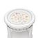 Monaco Round End Table w/Tray Insert - White by Lineage Collections