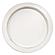 Monaco Oval Coffee Table w/Tray Insert - White by Lineage Collections