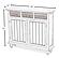 Monaco Entry Cabinet w/Baskets - White by Lineage Collections