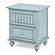 Monaco 2 Drawer Nightstand - Bleu by Lineage Collections