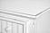 Monaco 5 Drawer Chest - Blanc by Lineage Collections