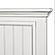Monaco Queen Headboard - Blanc by Lineage Collections
