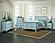 Monaco Queen Bed - Bleu by Lineage Collections