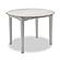Islamorada Round Table - Drop Leaf - Taupe by Lineage Collections