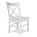 Surfside Solidwood X-back Dining Chair (Set of 2) - Weathered White by Lineage Collections