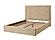 Heartford Platform Queen Bed - Weathered Natural by Lineage Collections
