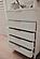 Genevie Reed 5 Drawer Solidwood Chest - Pristine White by Lineage Collections