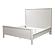 Genevie Reed Solidwood King Bed - Pristine White by Lineage Collections