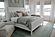 Genevie Reed Solidwood Queen Bed - Pristine White by Lineage Collections