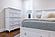 Point Breeze 7 Drawer Chest - Fresh White w/Soft Grey Glaze by Lineage Collections