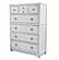 Point Breeze 7 Drawer Chest - Fresh White w/Soft Grey Glaze by Lineage Collections