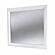 Point Breeze Mirror - Fresh White w/Soft Grey Glaze by Lineage Collections