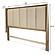 Rio Vista Upholstered Queen Headboard - Muted Earth Tones and Clay by Lineage Collections