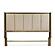 Rio Vista Upholstered King Headboard - Muted Earth Tones and Clay by Lineage Collections