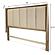 Rio Vista Upholstered King Headboard - Muted Earth Tones and Clay by Lineage Collections