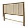 Rio Vista Upholstered King Headboard - Muted Earth Tones and Clay by Lineage Collections
