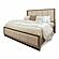 Rio Vista Upholstered Queen Bed - Muted Earth Tones and Clay by Lineage Collections