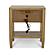 Chatham 1 Drawer Nightstand w/USB A + C - Warm Maple by Lineage Collections
