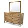 Chatham 6 Drawer Dresser - Warm Maple by Lineage Collections