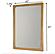 Chatham Mirror - Warm Maple by Lineage Collections