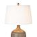 Stunning Transitional Table Lamp (Set of 2) - Grey & Brown by Lineage Collections