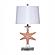 Aloha Starfish Seaside Coastal Table Lamp (Set of 2) - Orange by Lineage Collections