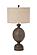 Coastal Farmhouse Timeless Table Lamps w/Linen Shade (Set of 2) - Brown by Lineage Collections