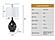 Stunning Glass Timeless Table Lamp w/Linen Shade (Set of 2) - Grey & Silver by Lineage Collections
