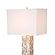 Mother of Pearls Coastal Table Lamp w/Linen Shade (Set of 2) - Pearl by Lineage Collections