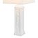 Sea Horse Shutter 32b Coastal Table Lamp w/USB Charging Port (Set of 2) - White by Lineage Collections